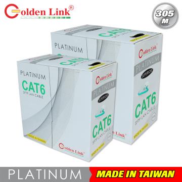 Cáp mạng Golden Link UTP Cat6 Premium 305m (màu xanh lá) 