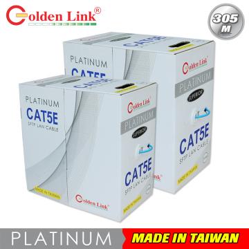 Cáp mạng Golden Link SFTP Cat 5e Premium 305m (màu xanh dương)