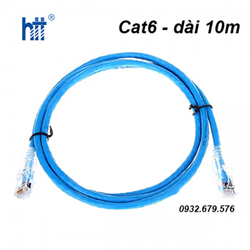 Dây nhảy patch cord 10m Cat6 Blue (NPC06UVDB-BL035F) commscope