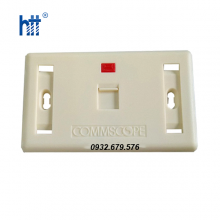 Faceplate Mặt nạ outlet 1 cổng Commscope 272368-1